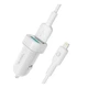 АЗУ Ridea RCC-21312 Grand мощностью 12W с разъемами USB и Lightning, выходной ток 2.4A White - изображение 1
