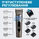 Машинка для стрижки животных Профессиональная бесшумная машинка для стрижки собак или кошек Беспроводной триммер для животных Машинка для груминга Kayfovo KLQ Gray - изображение 5
