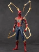 Коллекционная фигурка Железный Человек Паук Iron SpiderMan Avengers Marvel ZD Toys 18 см с аксессуарами - изображение 2
