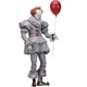 Коллекционная фигурка Neca Пеннивайз (Pennywise) 18 см из фильма «Оно» с сменными головами и руками - изображение 4