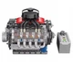 Моторизованный конструктор Chevrolet Chevy V8 LSX 454 (487 деталей) реалистичная модель автомобильного двигателя с коробочкой - изображение 7