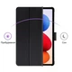 Чохол Leather Flip Cover with Pen holder з підставкою та автосном для Xiaomi Redmi Pad 2 Pro 12.1" 2025 / Poco Pad M1 12.1" (Чорний) - зображення 3