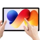 Протиударне захисне скло на екран для планшета Xiaomi Redmi Pad 2 Pro 12.1" 2025 / Poco Pad M1 12.1" 2025 (прозоре / 2D кромка) - зображення 4