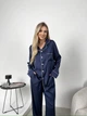Пижама Estella deep blue. Размер M/L - изображение 9
