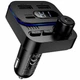 Модулятор Borofone BC61 45W USB-C PD30W USB 15W 12-24V чорний ABS пластик для заряджання та відтворення музики - зображення 1
