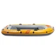 Ponton dmuchany Intex Challenger 3 3-osobowy 295 x 137 x 43 cm Żółto-szary 66313 (6941057430614) - obraz 4