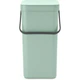 Ведро мусорное Brabantia Sort&Go 16 л мятно-голубой 211867 (00801186) - изображение 1