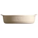 Форма для запікання овальна керамічна Emile Henry Ovenware 27 см бежевий 029050 (08700677) - зображення 3