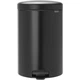 Бак для мусора с педалью Brabantia NewIcon Pedal Bin 20 л черный 114106 (00800487) - изображение 1