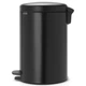 Бак для мусора с педалью Brabantia NewIcon Pedal Bin 20 л черный 114106 (00800487) - изображение 3