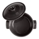 Кастрюля с крышкой керамическая Emile Henry Cookware 5.3 л черный 794553 (08700213) - изображение 3