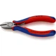 Кусачки боковые (бокорезы) для электроники O3,0мм, 125мм KNIPEX 76 12 125, полированные - изображение 1