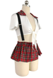 Костюм для рольових ігор Школярки One Size (S-M) еротичний рольовий костюм школярка сексуальний костюм для рольових ігор - зображення 3