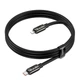 Дата кабель HOCO U143 Joy Type-C to Lightning 27W (1.2m) (Black) (249259) - зображення 5