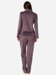 Пижама (рубашка + штаны) женская BARWA garments 0384/280 S Баклажановая (2113842801082) - изображение 2