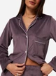 Пижама (рубашка + штаны) женская BARWA garments 0384/280 S Баклажановая (2113842801082) - изображение 5