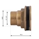 Врізання Thermo Alliance Standart 1 1/4" в бак SD40032 - зображення 2