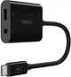 Адаптер Belkin RockStar USB-C - 3.5mm Audio + USB-C Charge 0.12 м 60W Black (NPA004btBK) - зображення 1