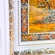 Икона «Вознесение Господнее» на стекле в белой раме 32х28 см - изображение 3