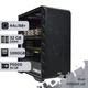 Двухпроцессорная рабочая станция PowerUp #581 Xeon E5 2699 v4 x2/32 GB/HDD 2 TB/SSD 512GB/NVIDIA Quadro P5000 16GB для 3D моделирования видеомонтажа рендеринга для инженеров и архитекторов - изображение 1