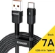 Кабель ESSAGER Star USB to USB-C 100W 7A 2m Black (EXCT-XCA01) - изображение 1