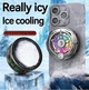 Кулер для телефона FROZEN K20 игровой портативный вентилятор охлаждения 15Вт с магнитной и клипсовым крепежем для смартфона - изображение 6