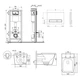 Готове рішення Qtap для ванної кімнати: підвісний унітаз Tern Ultra Quiet 525x345x360 + комплект інсталяції Nest 4 в 1 (лінійна клавіша White) - изображение 2