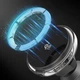 Автотримач Proove Light Crystal з магнітним кріпленням та швидкою бездротовою зарядкою 25W, сірий - зображення 14