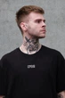Чоловіча Оверсайз Футболка Without З Принтом Plan S/M Black - изображение 4