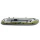 Ponton dmuchany Intex Seahawk 4 4-osobowy 351 x 145 x 48 cm Szaro-zielony 66334 (6941057430669) - obraz 3
