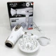 Электрический фен для волос Adler AD-2248 White 2400Вт для укладки и сушки с насадками с ионизацией - изображение 1