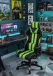 Кресло геймерское АКЛАС Стрик Light ANF (PU Черный/салатовый) - изображение 7