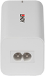 Ładowarka sieciowa Lindy 4-Port USB GaN Fast Charger 100W White (4002888734417) - obraz 2