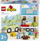 Zestaw klocków LEGO DUPLO Town Dom rodzinny na kółkach 31 element (10986) - obraz 1