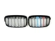 Ноздри M-Look (2011-2014, M-Color) для BMW 1 серия F20/F21 - изображение 1