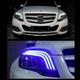 Передние фары FullLed V-2 (2012-2015, 2 шт) для Mercedes GLK сlass X204 - изображение 1