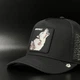 Оригинальная черная кепка с сеткой Goorin Bros. Lone Wolf Trucker 101-2449-VOI01 - изображение 2