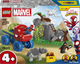 Zestaw klocków LEGO Marvel Spidey Misja ratunkowa zespołu Spidey’ego w dinoterenówce 136 elementy (11199) - obraz 1