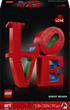Zestaw klocków LEGO Art Robert Indiana LOVE 791 element (31214) - obraz 1