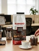 Крепкий итальянский зерновой кофе для эспрессо Kimbo Barista Espresso Napoli Купаж 1000 г 80% арабика 20% зерна робуста тёмная обжарка интенсивный вкус в зернах клапан 1 кг Италия - изображение 4