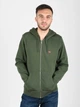 Толстовка на флисе, на молнии мужская Levi`s 31063456 2XL Зеленая (1159857747) - изображение 3