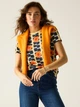 Футболка хлопковая женская Regatta Orla Kiely Tee Shirt RWT266-Z24 38 Разноцветная (5063516338321) - изображение 1