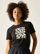 Футболка хлопковая женская Regatta Womens Filandra VX T-Shirt RWT327-ZX6 40 Черная (5063516330028) - изображение 3