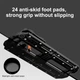 Ролик для пресса MM3000 с автовозвратом и LED таймером складной для дома Розовый - изображение 3