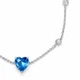 Браслет серебряный фантазия с фианитами Silver Style 15 р. (9550430яг sku:4200011427995) - изображение 2