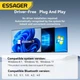Bluetooth-адаптер ESSAGER Freedom USB Bluetooth 5.4 Black (EBT54-JH01-P) - изображение 5