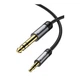 Кабель ESSAGER Jack Cable 3.5mm to 6.5mm Audio Adapter 1.2m Grey (EYPMM-XL0G-P) - изображение 1