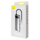 USB-хаб Baseus Metal Gleam Series 7-in-1 USB-C to 2xUSB 3.0 + HDMI 4K + USB-C + SD/TF + USB-C Power Port Gray (WKWG020113) - зображення 5