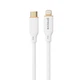 Кабель Proove Jelly Silicone Type-C to Lightning 27W (1m) white - зображення 1