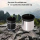 Кружка-термос Vacuum flask 970,1400 мл, Термос nуристический с чашкой из нержавеющей стали 55567/1 - изображение 3